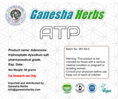 100% PURE ATP POWDER ADENOSINE TRIPHOSPHATE – 50 GRAMS – 200 servings!