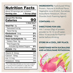 Myprotein Clear Whey Isolate Protein Powder, Tropical Dragonfruit, 20 Servings,