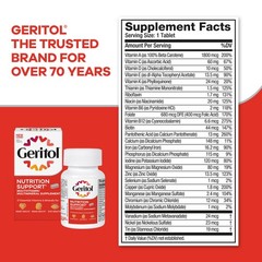 Geritol Multivitamin Supplement, Contains B-Vitamins, 40 Count (Pack of 1)