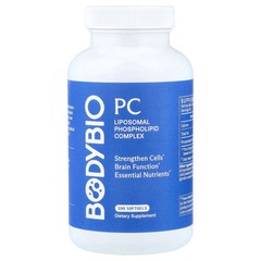 2 X BodyBio, PC, Liposomal Phospholipid Complex, 100 Softgels (650 mg per Softg