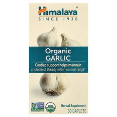 2 X Himalaya, Organic Garlic, 60 Caplets
