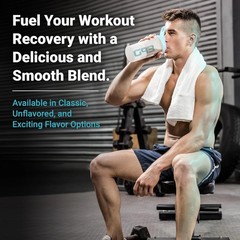 GENEPRO GEN. 3 Unflavored Protein Powder Whey Isolate Supplement 30 servings