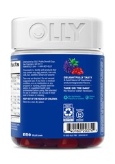 OLLY Men’s Multi Gummies, Supports Overall 130 Count (Pack of 1, Magenta