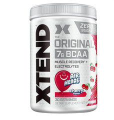 XTEND Original BCAA Powder Airheads Cherry 30 Servings Sugar Free