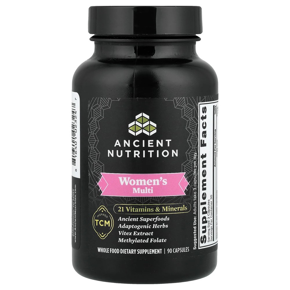 2 X Ancient Nutrition, Women’s Multi, 90 Capsules