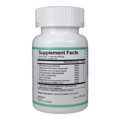 HYALURONIC ACID, Glucosamine, MSM, 120 Capsules. Joint Stiffness Relief, Support