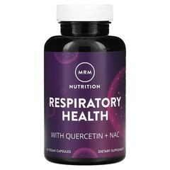 2 X MRM Nutrition, Respiratory Health with Quercetin + NAC, 60 Vegan -worldwide