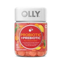 OLLY Probiotic + Prebiotic Gummies – Peachy Peach