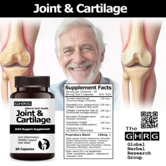 Joint & Cartilage Supplement, Anti Inflammatory, Pain Relief, Mobility Support