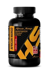 full body detox – Pure AFRICAN MANGO EXTRACT 1200mg – liver support – 1 Bottle