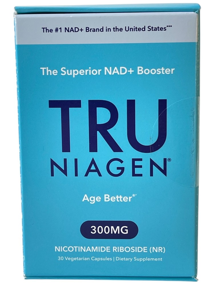 TRU Niagen Nicotinamide Riboside (NR) 300mg NAD+ Booster Supplement – 30 Count