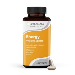 Life Seasons Energy Vitality Support Dietary Supplement 60 Caps Exp 05/26