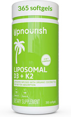Liposomal D3 & K2 MK-7, Advanced Absorption for Optimal Bone and Immune Healt…
