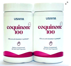 usana coquinone 100 56 capsules (2 packs ). EXP 03/2027 or later