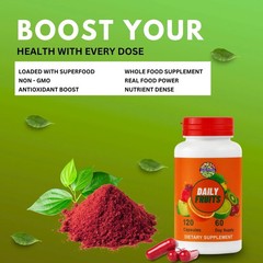 Garden Of Health Daily Fruits Veggies Capsules Whole Food Supplement 240 Caps&