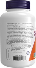 NOW Foods, CoQ10 (Coenzyme Q10) 100 mg, Cardiovascular Health* 180 VCAPS