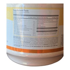 Reishi – Mushroom – natural peach & plum flavor – powdered premix net wt 15.87oz