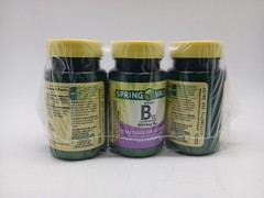 Spring Valley Vitamin B12 500mcg 3 Pack (300 Tablets Total) – Energy Support