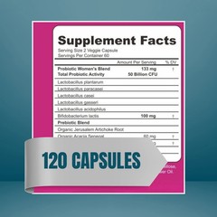 Garden Of Health Women Probiotic 50 Billion CFU Doctor Formula Digest 120 Caps*
