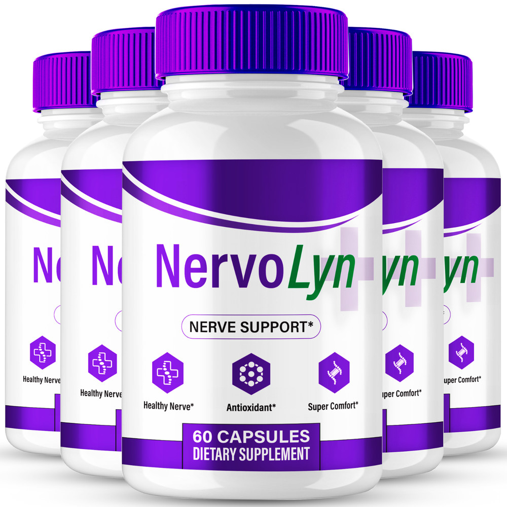 NervoLyn Capsules Official Advanced Nerve Support Supplement (5 Pack)