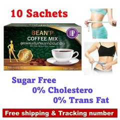 BEAN’P Coffee Mix instant Control Weight Diet Coffee Drink Trans Fat Free