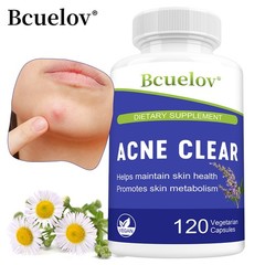 Acne Clear – Acne Treatment,Improve Skin Health,Detoxification 120 Capsules