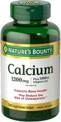 SM Nature’s Bounty Calcium Plus Vitamin D, 120 Count