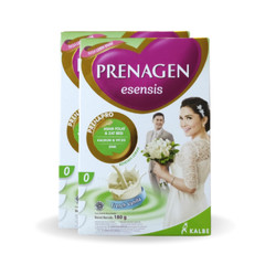 2x180g PRENAGEN Esensis Vanilla Preconception Prepregnancy Nutrition Milk Powder