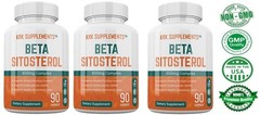 3 Bottle Beta Sitosterol 800mg Prostate Support Urinary Bladder KRK Supplements