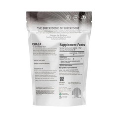 Mushroom Superfood Powder Chaga 60 Grams By Om Mushrooms