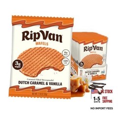 Dutch Caramel Stroopwafels & Vanilla – Low Calorie – Low Calorie – Dutch Caramel