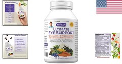 Eye Health Softgels – 12mg Lutein, 6mg Zeaxanthin, Bilberry Extract