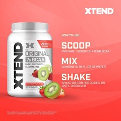 Xtend Original BCAA Powder 7g BCAA 2.5g Glutamine Sugar Free 90 Servings