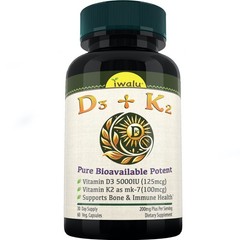 La Mejor Vitamina D 50 000 Unidades Semanales, IWALU (Oficial) *ENVÍO GRATIS