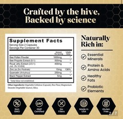 Essentials + Organic Bee Pollen Propolis I Royal Jelly Ultra Strength(EXP: 9/27)