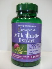 Milk Thistle (Silymarin) 1000 mg – 180 Softgels