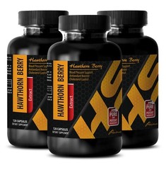 super antioxidant – HAWTHORN LEAF EXTRACT 665mg – hawthorn flower 3 Bot 360 Caps