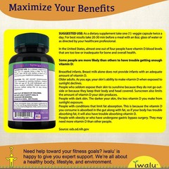 Vitamin D 4000Iu | Best Supplement Capsule Pill Men Women FREE SHIP