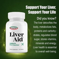Liver Aid 60 Tablets – Advanced Support for Healthy Liver Function & Energy