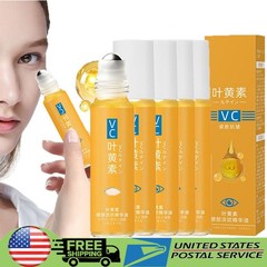 2x Ball Lutein Eye Essence Oil Lutein Eye Lipid Serum VC Roller Anti-Wrinkle 8ml