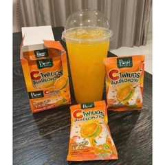 6x Posh Medica Tangerine C Fiber Powder Drink Help Excretion Vitamin C Probiotic