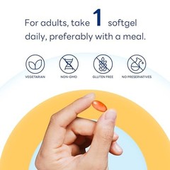 Vitamin World Lutein & Zeaxanthin Supplements, 40mg Lutein, Eye Health, Blue