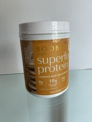 Boobie Body Superfood Protein Meal Replacement Shake Vanilla Cookie Flavor 8/27