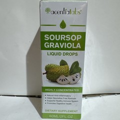 Acentiallabs – Soursop Graviola Liquid Drops – Immune Support | EXP 10/27