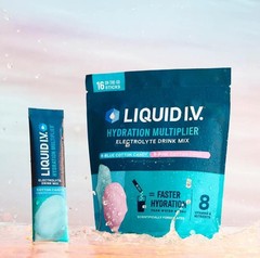 Liquid Packets Hydration Multiplier – Cotton Candy – Hydration Powder I.V. Elec