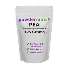 Phenylethylamine Supplement 125 Grams Phenethylamine HCL Form