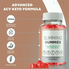 (2 Pack) Slimming Gummies It Works for Weight Loss with Apple Cider Vinegar Diet