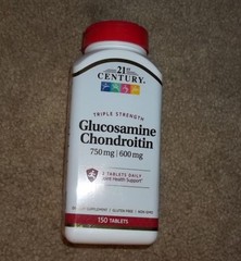 New 21st Century Triple Strength Glucosamine Chondroitin 150 Tablets Exp 2/2029
