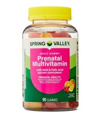 Spring Valley Prenatal Multivitamin Gummies with DHA and Folic Acid 90 Count