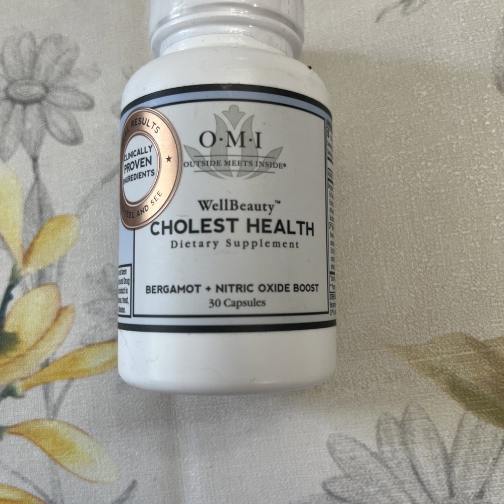 Omi Wellbeauty Cholest Health Supplement 30 Day Supply Sealed